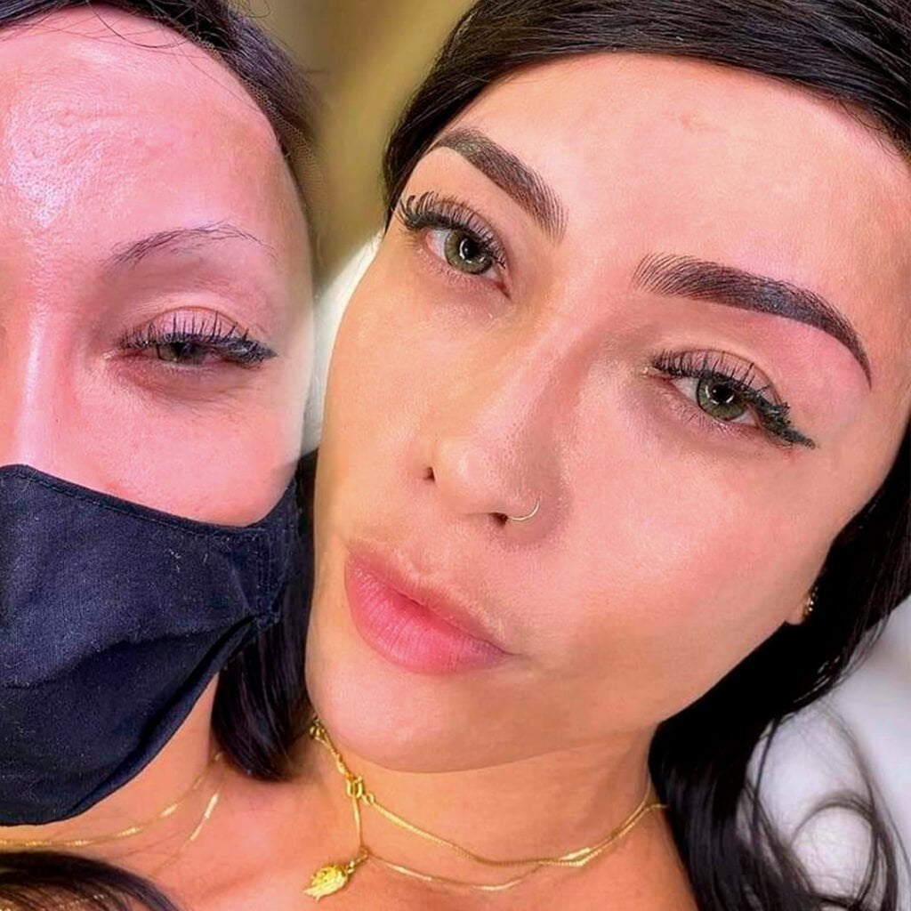 Cejas Mixtas o Hibridas